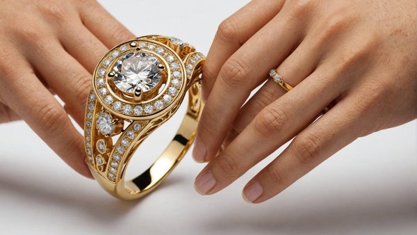 Bague en or 18 carats : adaptez le bijou avec vos tenues